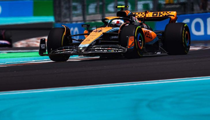 F1 2023, GP Miami: schianto per Ferrari e Leclerc, Perez vola in pole position - Foto 9 di 10