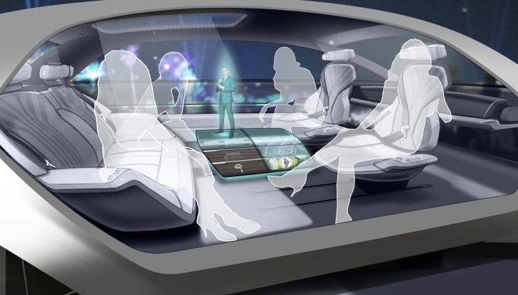 Interni auto del futuro: gli schermi potrebbero essere così - Foto 3 di 8