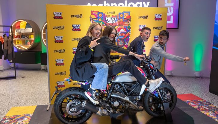 Il nuovo Scrambler si presenta al pubblico in grande stile nella tappa italiana del Next-Gen Tour - Foto 2 di 9