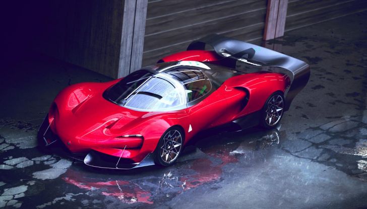 Alfa Romeo P7: un designer immagina una nuova hypercar a idrogeno - Foto 15 di 21