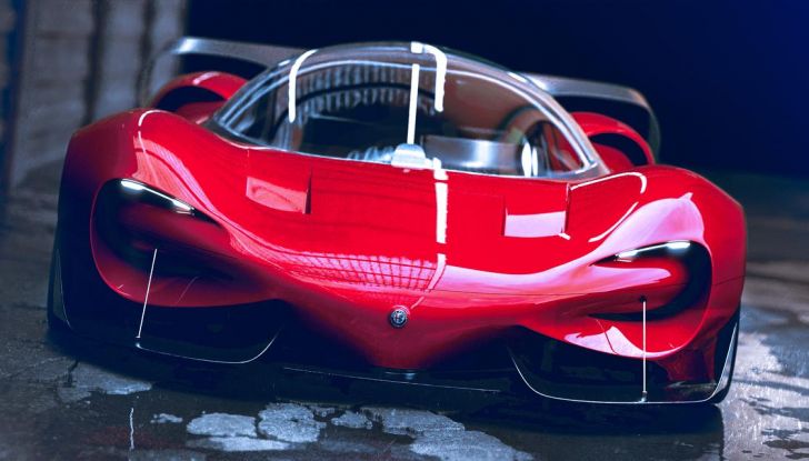 Alfa Romeo P7: un designer immagina una nuova hypercar a idrogeno - Foto 14 di 21