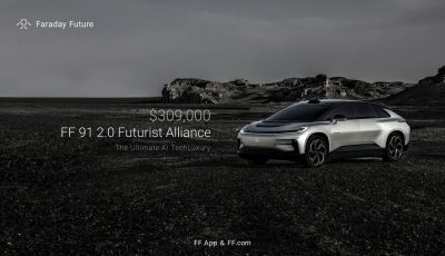 Faraday Future FF 91: partite le prime consegne dell’auto elettrica