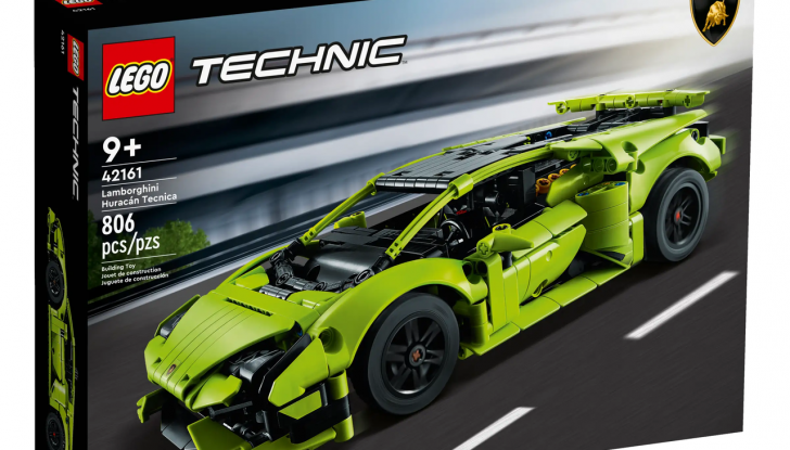 Lamborghini Huracan Tecnica: in arrivo il 1° agosto la versione LEGO Technic - Foto 2 di 6