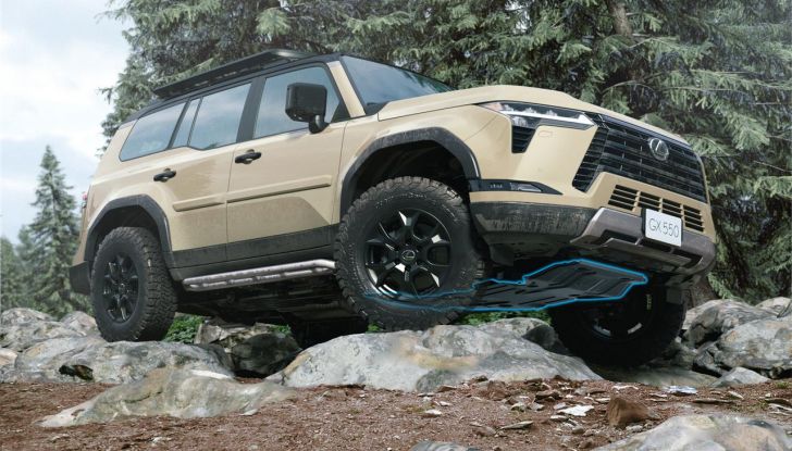 Lexus GX 2024: debutta la nuova generazione del SUV off-road - Foto 107 di 130