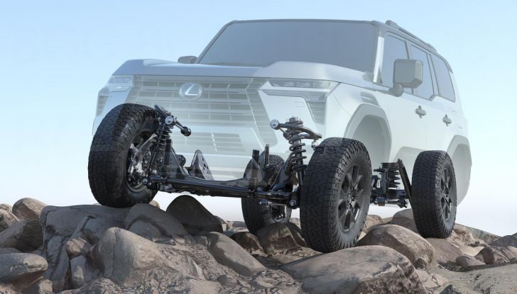 Lexus GX 2024: debutta la nuova generazione del SUV off-road - Foto 70 di 130