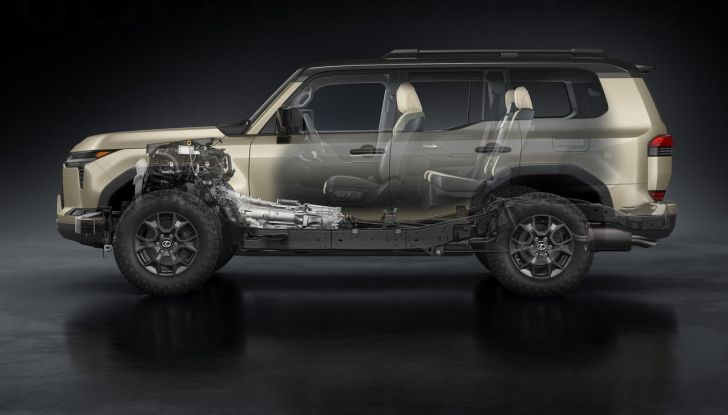Lexus GX 2024: debutta la nuova generazione del SUV off-road - Foto 54 di 130