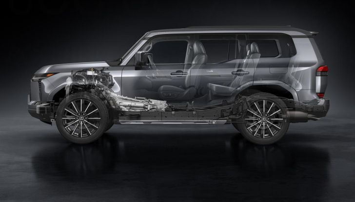 Lexus GX 2024: debutta la nuova generazione del SUV off-road - Foto 56 di 130
