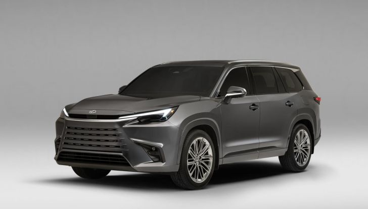 Lexus TX 2024: ufficiale il nuovo crossover di lusso a tre file - Foto 3 di 40