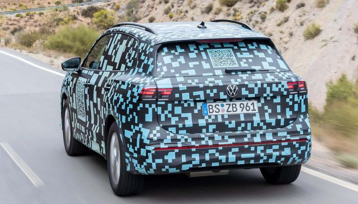 Volkswagen Tiguan 2024 prototipo teaser
