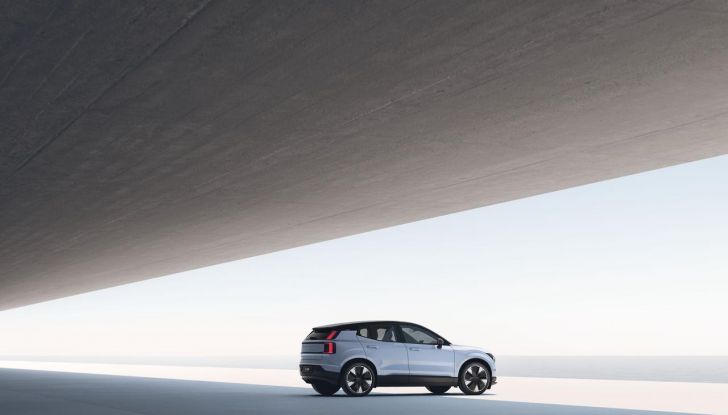 Volvo EX30: allestimenti, caratteristiche tecniche e prestazioni del nuovo SUV compatto elettrico - Foto 17 di 85