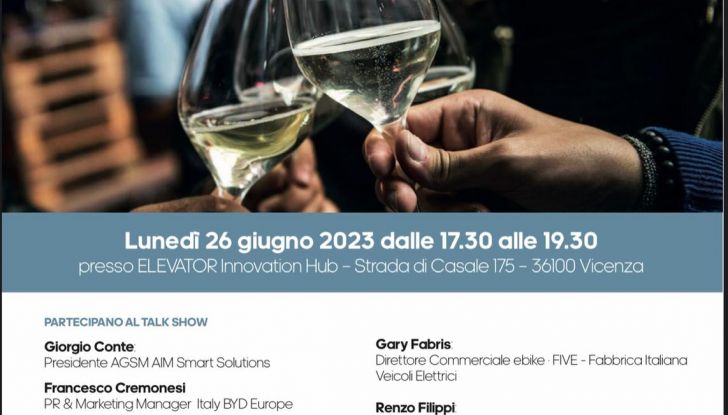 Bollicine Elettriche ritorna il 26 giugno presso Elevator Innovation Hub a Vicenza - Foto 4 di 5