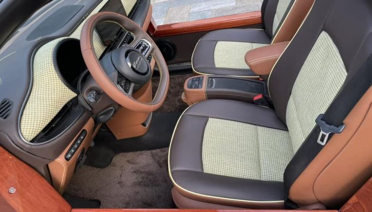 Castagna Tender2: la Fiat 500 Elettrica diventa una one-off per un hotel - Foto 16 di 18
