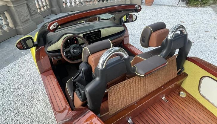 Castagna Tender2: la Fiat 500 Elettrica diventa una one-off per un hotel - Foto 8 di 18