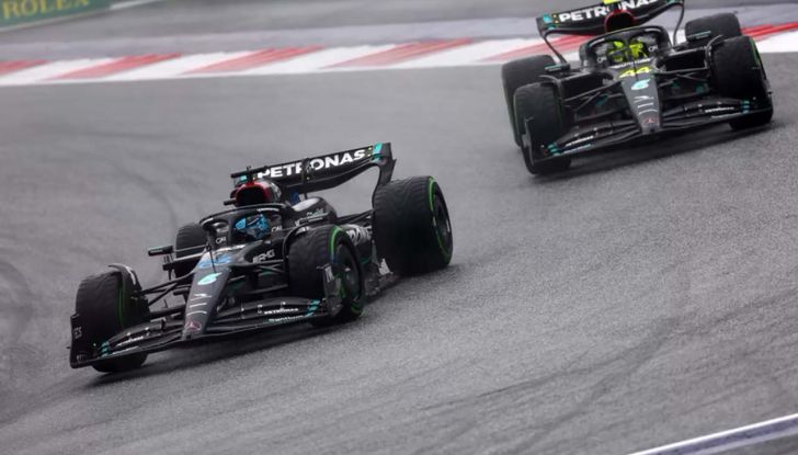 F1 2023, GP Austria: Verstappen vince la sprint race bagnata - Foto 5 di 10