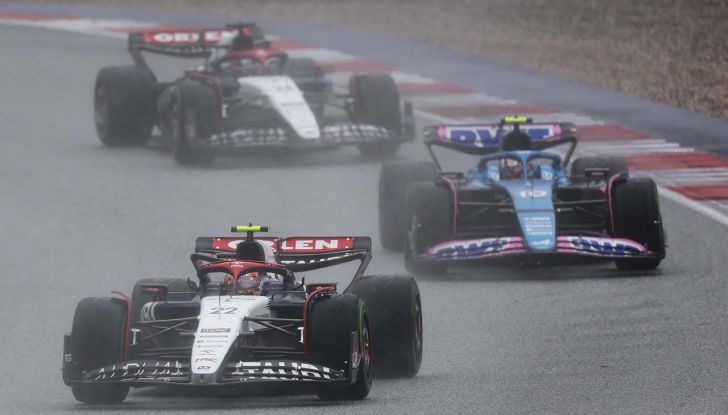 F1 2023, GP Austria: Verstappen vince la sprint race bagnata - Foto 4 di 10