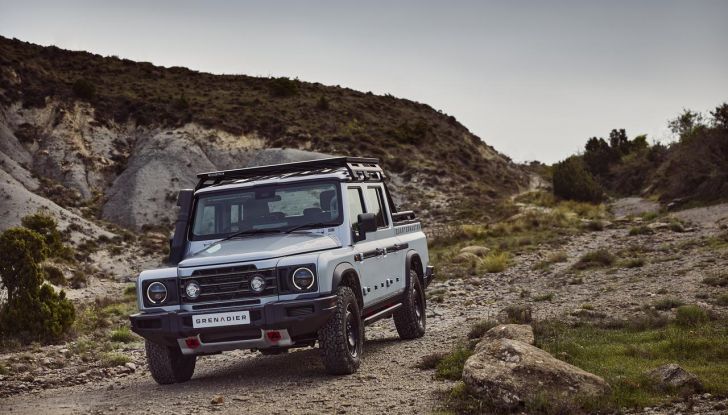 Ineos Grenadier Quartermaster, caratteristiche della versione pick-up - Foto 1 di 23