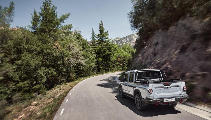Ineos Grenadier Quartermaster, caratteristiche della versione pick-up - Foto 11 di 23