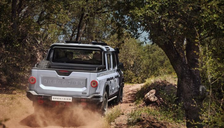 Ineos Grenadier Quartermaster, caratteristiche della versione pick-up - Foto 8 di 23