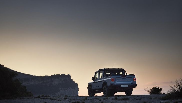 Ineos Grenadier Quartermaster, caratteristiche della versione pick-up - Foto 12 di 23