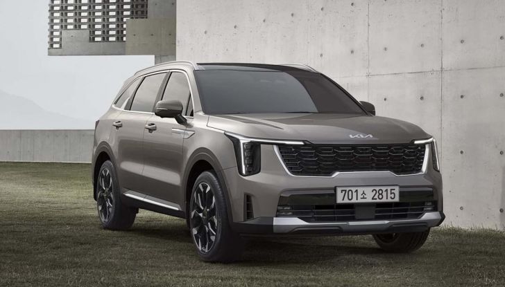 Kia Sorento 2024 render