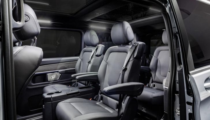 Mercedes Classe V 2024: debutta il nuovo restyling del van tedesco - Foto 62 di 122