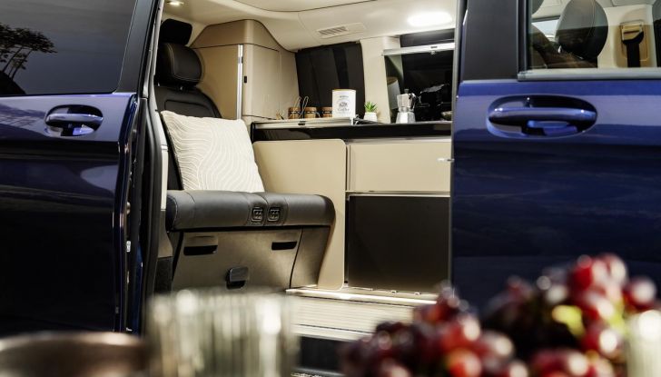 Mercedes Classe V 2024: debutta il nuovo restyling del van tedesco - Foto 73 di 122