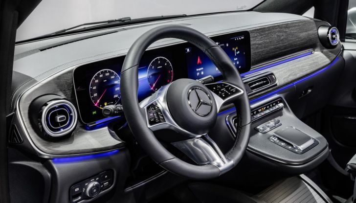 Mercedes Classe V 2024: debutta il nuovo restyling del van tedesco - Foto 61 di 122