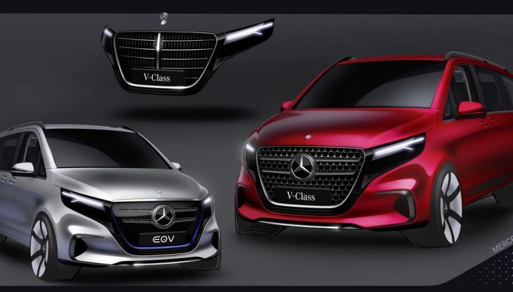 Mercedes Classe V 2024: debutta il nuovo restyling del van tedesco - Foto 112 di 122