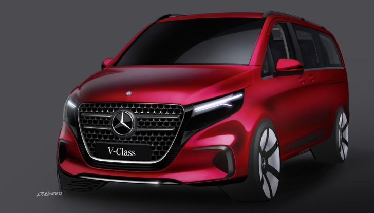 Mercedes Classe V 2024: debutta il nuovo restyling del van tedesco - Foto 114 di 122