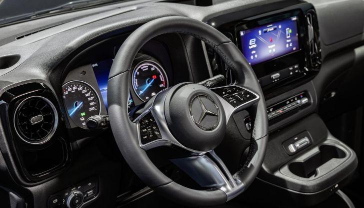 Mercedes Classe V 2024: debutta il nuovo restyling del van tedesco - Foto 93 di 122