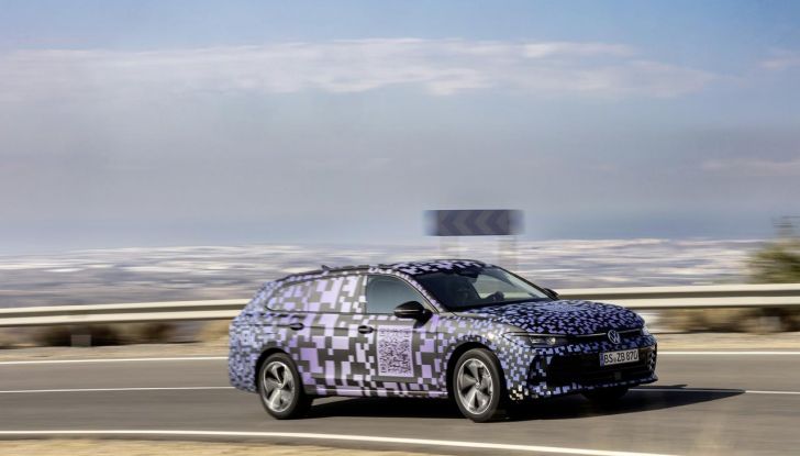 Nuova Volkswagen Passat Variant: ultimi test su strada per la prossima generazione - Foto 9 di 9