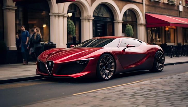 Alfa Romeo: i fan immaginano la nuova supercar usando l’intelligenza artificiale - Foto 19 di 20
