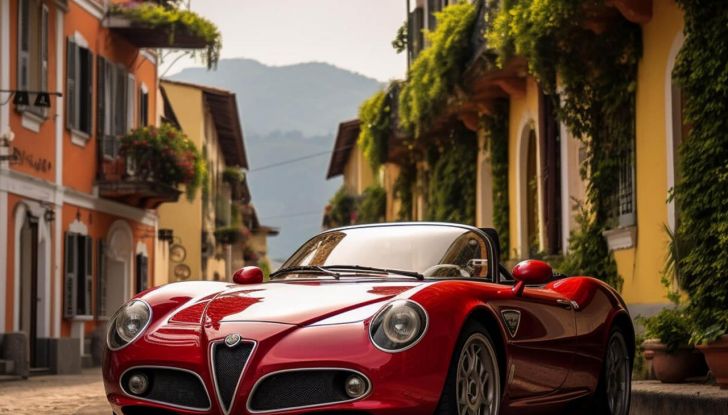 Alfa Romeo: i fan immaginano la nuova supercar usando l’intelligenza artificiale - Foto 10 di 20