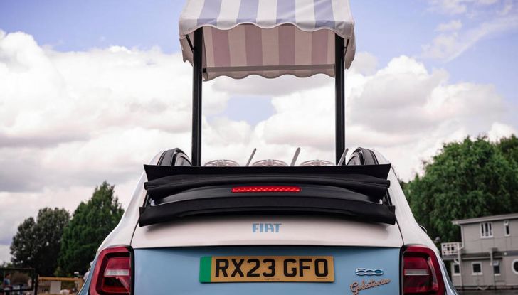 Fiat 500 Elettrica Gelateria