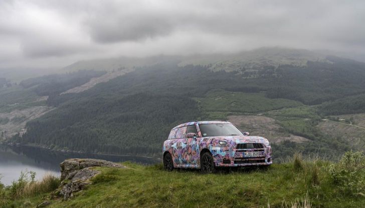Mini Countryman 2024: il nuovo crossover visita le Highlands della Scozia - Foto 14 di 103