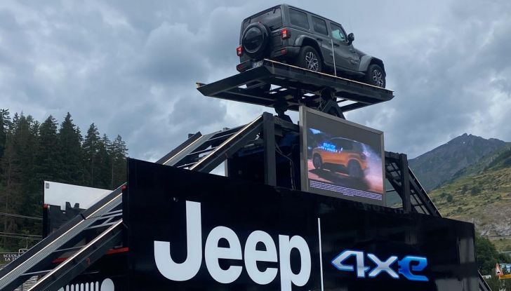 Truck Jeep sbarca in Valle d’Aosta per mostrare le potenzialità dei SUV 4xe - Foto 3 di 7