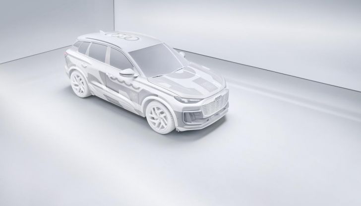 Audi Q6 e-tron: svelati gli interni del nuovo SUV elettrico - Foto 11 di 16