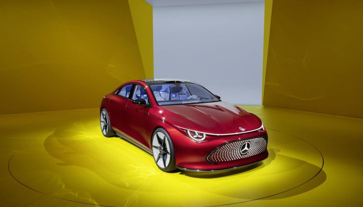 Mercedes CLA Concept: piccolo assaggio di un nuovo segmento di EV entry-level - Foto 17 di 96