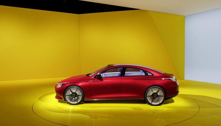 Mercedes CLA Concept: piccolo assaggio di un nuovo segmento di EV entry-level - Foto 21 di 96