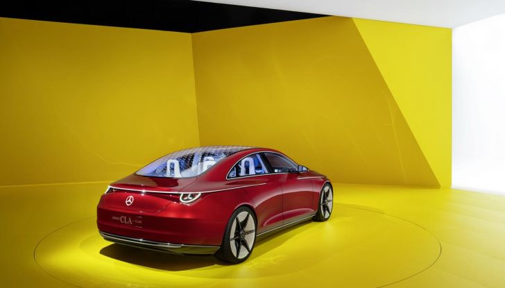 Mercedes CLA Concept: piccolo assaggio di un nuovo segmento di EV entry-level - Foto 20 di 96