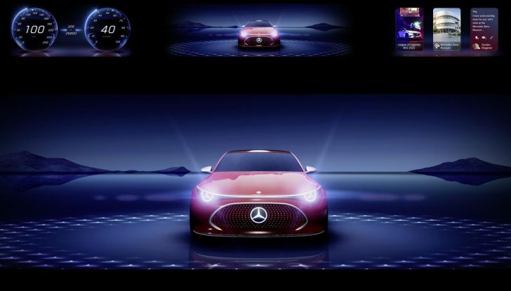 Mercedes CLA Concept: piccolo assaggio di un nuovo segmento di EV entry-level - Foto 69 di 96