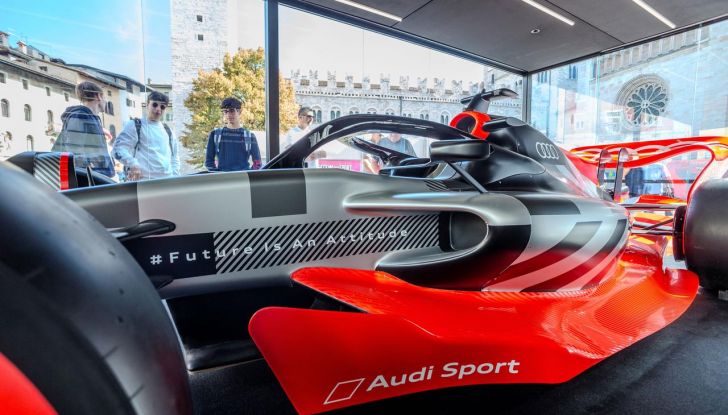 Audi F1 Showcar: la monoposto debutta in Formula1 nel 2026 - Foto 3 di 11