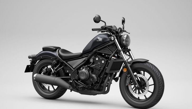 Honda Gold Wing, Rebel 1100 e Rebel 500: le novità del model year 2024 - Foto 11 di 33