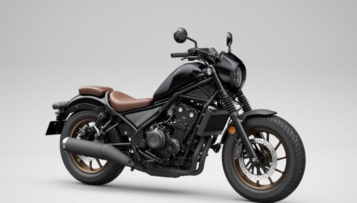 Honda Gold Wing, Rebel 1100 e Rebel 500: le novità del model year 2024 - Foto 13 di 33