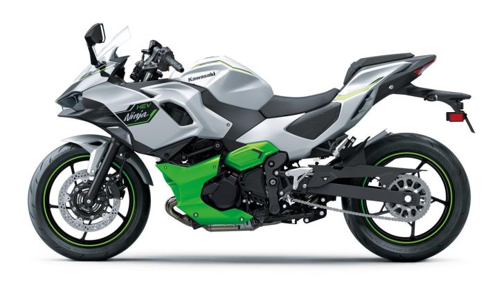 Kawasaki Ninja 7 Hybrid: debutta ufficialmente la prima moto ibrida al mondo - Foto 37 di 45