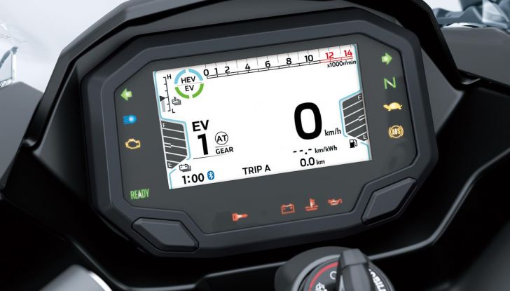 Kawasaki Ninja 7 Hybrid: debutta ufficialmente la prima moto ibrida al mondo - Foto 5 di 45