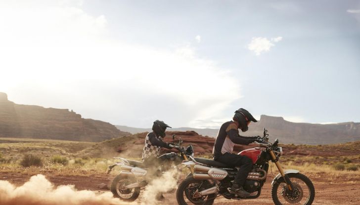Triumph Scrambler 1200 X ed XE: debutta il model year 2024 con diversi aggiornamenti - Foto 31 di 124