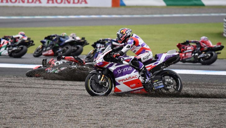 MotoGP 2023, GP Giappone: Martin ringrazia la pioggia, Bagnaia e Marquez sul podio - Foto 7 di 10