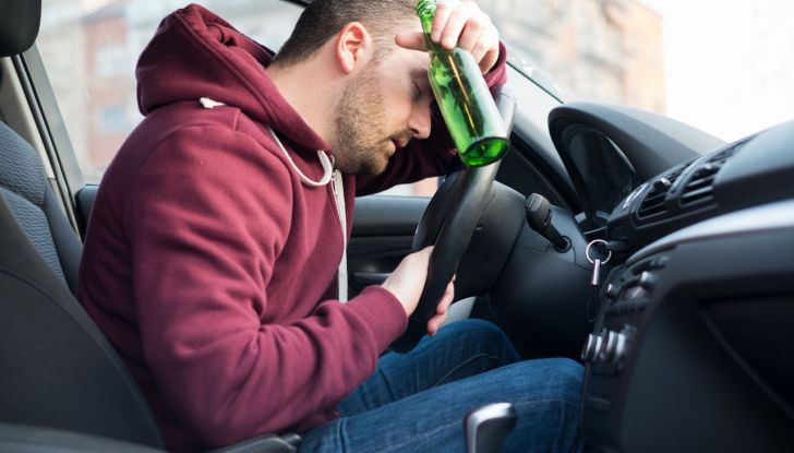 Guida in stato di ebbrezza neopatentati 2024
