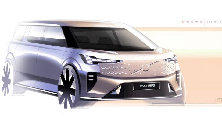 Volvo EM90: design, abitacolo, autonomia, caratteristiche e prestazioni - Foto 32 di 67